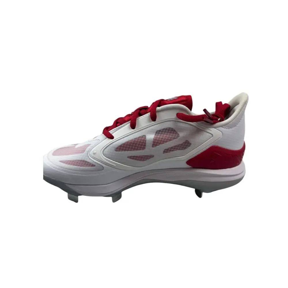 adidas‎ Women's Adizero Purehustle 3 Elite Sneaker, White/Team Power Red/Silver